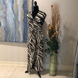 Michelle and Emma Zebra Pantsuit